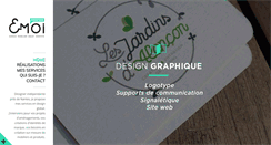 Desktop Screenshot of design-emoi.com