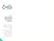 Tablet Screenshot of design-emoi.com